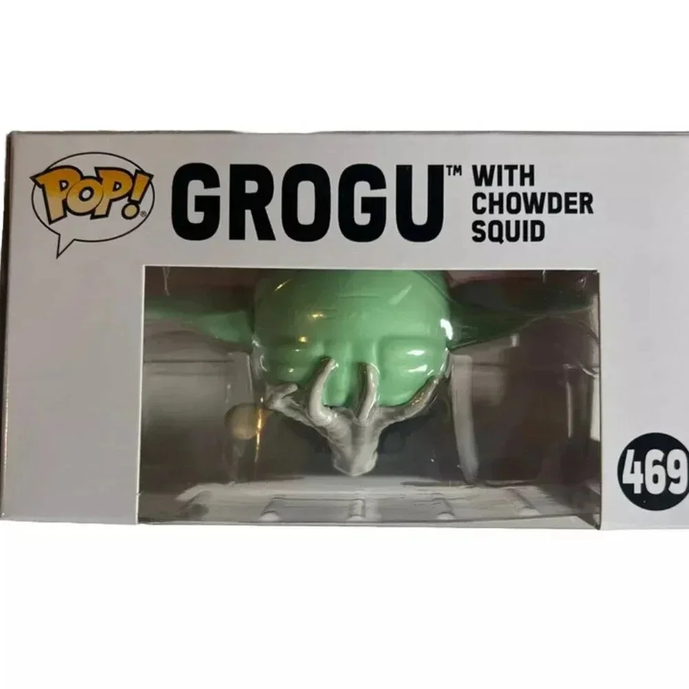 NEW Funko Pop! Vinyl Star Wars - GROGU with Chowder Squid #469- Target Exclusive